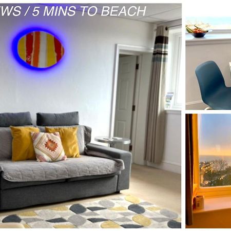 Sea View Family Stay By Beach Gym & Parking Bournemouth Dış mekan fotoğraf