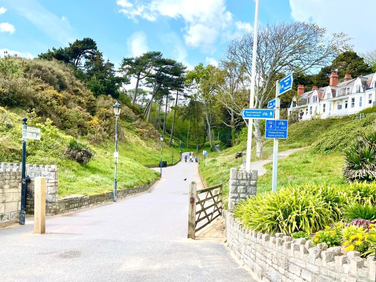 Sea View Family Stay By Beach Gym & Parking Bournemouth Dış mekan fotoğraf
