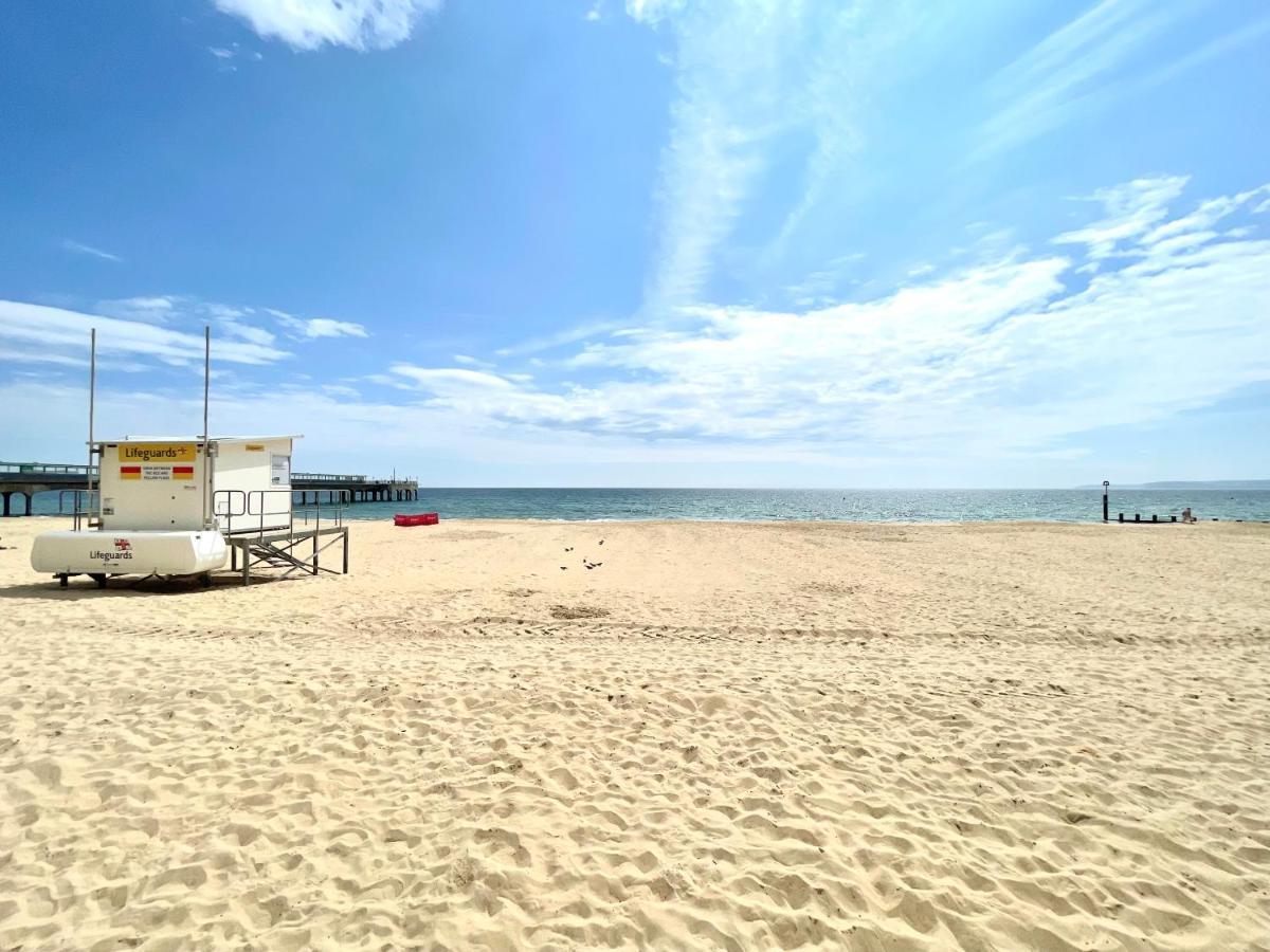 Sea View Family Stay By Beach Gym & Parking Bournemouth Dış mekan fotoğraf