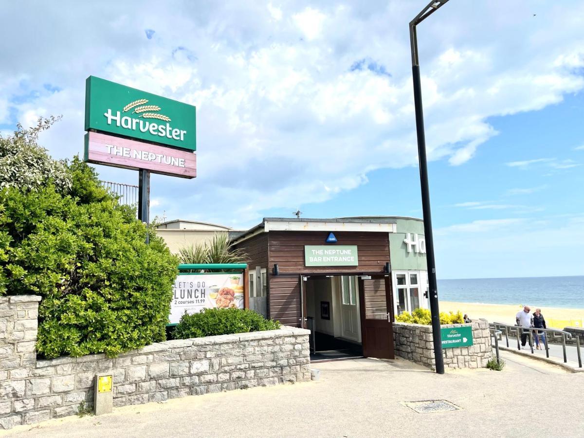 Sea View Family Stay By Beach Gym & Parking Bournemouth Dış mekan fotoğraf